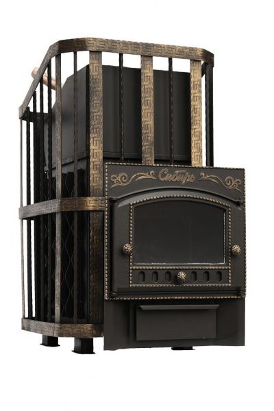 печь банная "сибирь 40" (c дверкой дк-2гс)  картинка анонса te-plo.ru